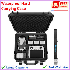 Waterproof Hard Carrying Case For DJI Mini 4 Pro/4/3 Pro/Mini 3, Fly More Combo