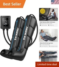 Professional Air Compression Leg Recovery Boots for Athletes - Rechargeable