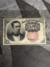 1874 10 Cents Fractional Currency - Fr. 1265 - William M Meredith - 5th Issue