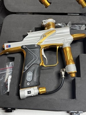 2007 Planet Eclipse XSV Ego SL74 White & Gold 1 of 20 + SL KIT (Tested & Works)