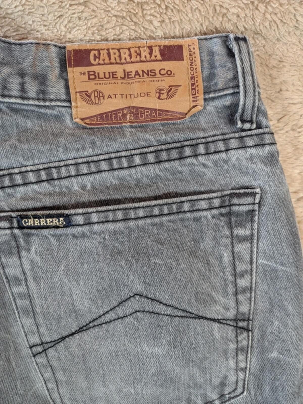 Vintage Carrera 710 Grey Straight Leg Jeans W34 L31 image 4