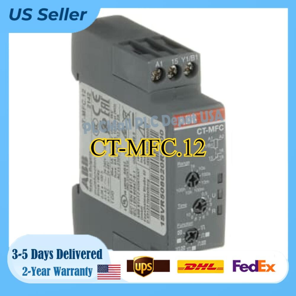 For ABB CT-MFC.12 1SVR508020R0000 24-240V AC/DC Time Relay