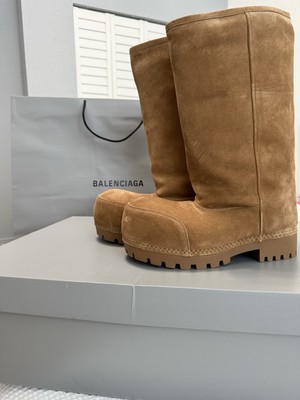 Balenciaga Alaska Fur High Boot | eBay