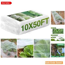 Lightweight 10x50FT Garden Netting for Safe and Easy Crop Protection