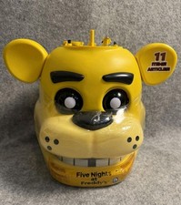 Paquete de Coleccionista FNAF Golden Freddy Objetivo Sellado Exclusivo Dorado ROTO SIN SOMBRERO