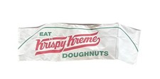 New Eat Krispy Kremes Doughnuts Donuts Paper Chefs Hat Advertising Brand Food