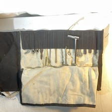 VTG Piano Tuning Kit Tools Canvas Bag Tuning Hammer C Fork Wedges Etc&hellip; (tlc)