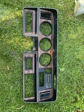 1981 - 1993 Dodge Ram Ram Charger Dash Instrument Cluster Trim Bezel Woodgrain 1981 - 1993 Dodge Ram Ram Charger Dash Instrument Cluster Trim Bezel Woodgrain
