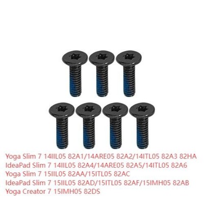 Bottom Case screws For LENOVO IdeaPad Slim 7 14IIL05 82A4/14ARE05 82A5 New