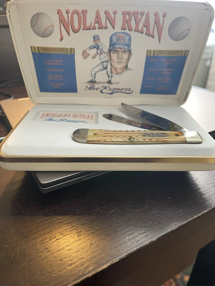 Cuchillo Estuche Edición Limitada Nola n  Ryan The Express Foto 4 de 4