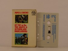 THE ARGYLL  SUTHERLAND HIGHLANDERS PIPES  DRUMS OF THE 1ST BN 38 8 Track Aud