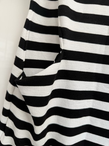 ⭐BRAVISSIMO Dress⭐Black white striped stripe⭐Size 14 RSC Really Super Curvy⭐ - Picture 4 of 7
