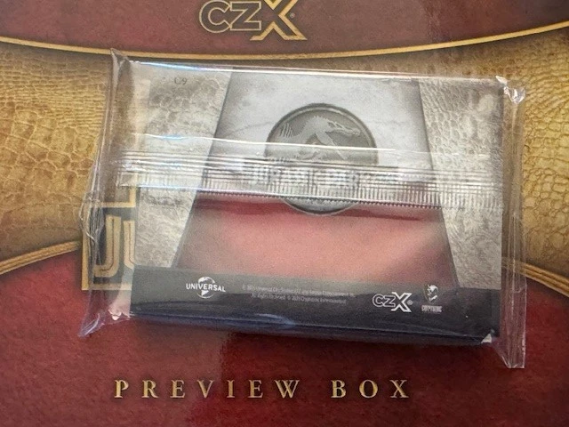 2025 SDCC Cryptozoic CZX JURASSIC PARK ~ 9 Card Set (Sealed) #'d /499 - Image 2 of 2