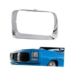 Left Headlight Bezel Door Compatible with 1992 1993 Dodge D150 D250 D350 W150