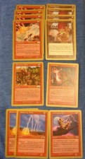 Magic the Gathering 1999 World Championship tokyo Deck 13 card Lot.