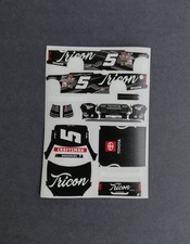 2025 Toni Breidinger 5 Tricon 1/64 Peel  Stick Decals