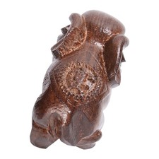  Elefante Soprammobile Decorazione Della Statua Figurina Di Animali Legno