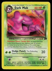 Dark Muk 41/82 Team Rocket Uncommon