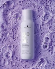 Schwarzkopf BlondMe Bond Repair Purple Shampoo 10.1 oz