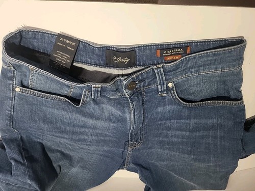 34 Heritage Charisma Comfort-Rise Classic Jeans Herren 34x32 Blau Neu ohne Etikett - Bild 5 von 8