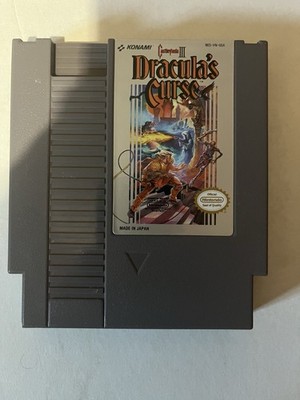Nintendo NES Castlevania 3 III Draculas Curse Cart Sleeve Clean Tested Authentic
