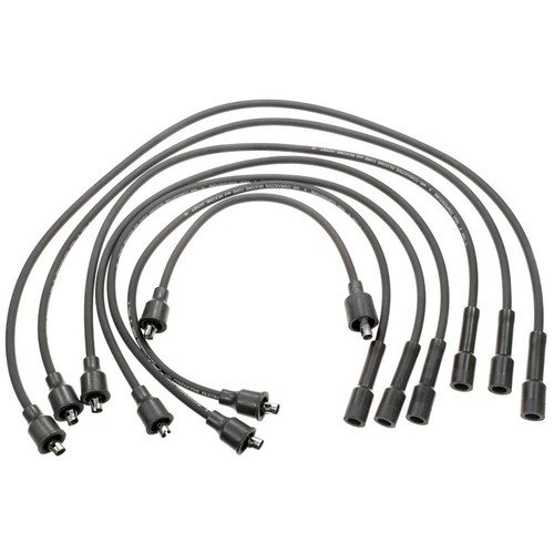 Kit Cavi Candele Rosso ACS 10 Pezzi Per Dodge Ram 1500 2500 3500 Van 1990-2003