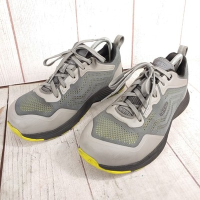 Men's Keen SIZE 8.5D - Sparta 2 ESD  ALUMINUM Toe Shoes - Gray Green - 1027458D