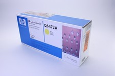 Genuine HP Q6472A Yellow Print Cartridge for LaserJet 3600 SEALED BOX
