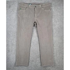 Stio Mens Corduroy Pants Size 38R 38x30 Brown Casual Outdoor