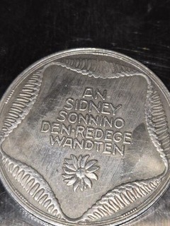 Satirische Erster Weltkrieg Medaille: "Lateinische Bundestreue" (Nachprägung)