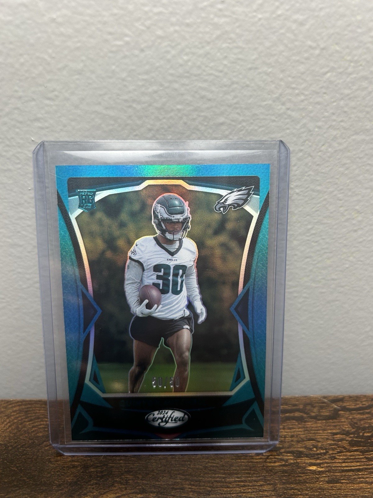 2024 Panini Certified - Rookies Quinyon Mitchell #116 Mirror Teal /50 (RC)