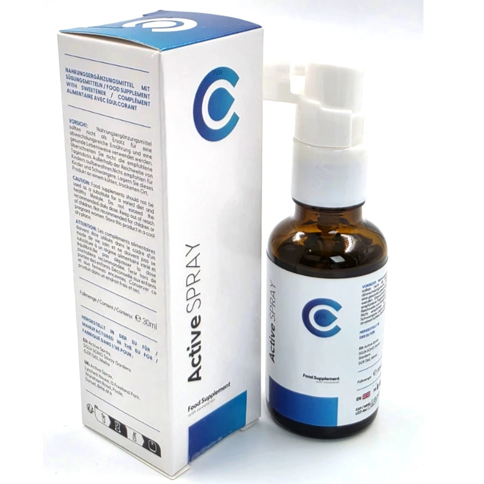 C Active Spray NEU Immunsystem, Energie, Vitalität Original Blitzversand - Bild 2 von 4