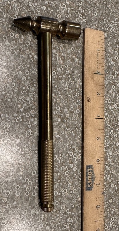 Vintage 5pc Brass Jewelry Hammer/Screw Driver Tool