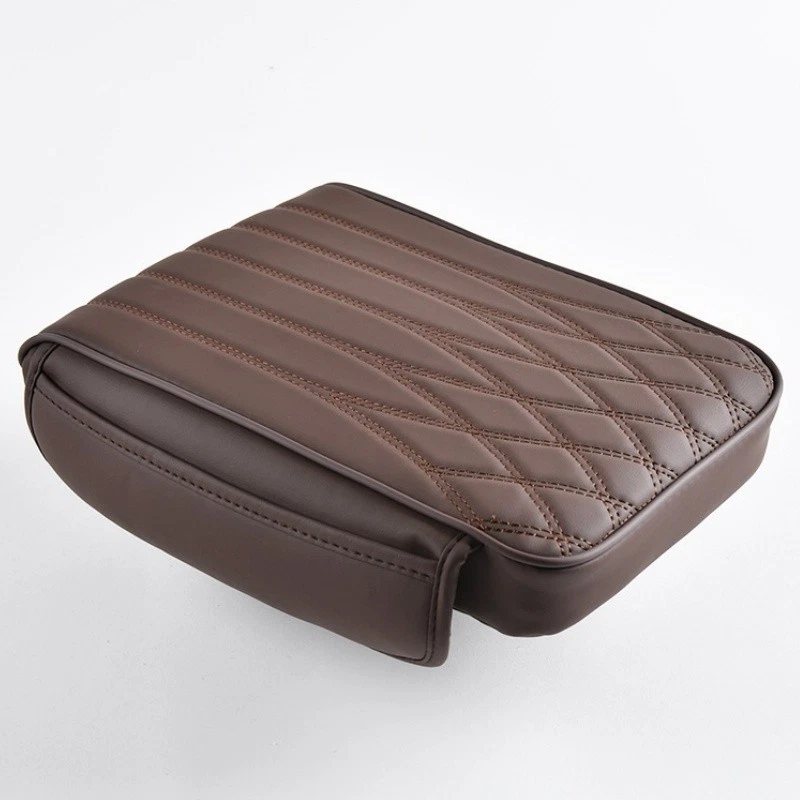 Funda Consola Central Coche Universal Microfibra Cuero Apoyabrazos Coche Cubierta Cojín Foto 2 de 4