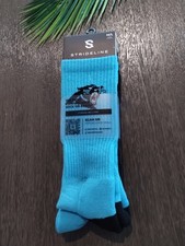 Carolina Panthers NFL Socks by Strideline 2 Pair Pack Size M/L M 8-12 W 9.5-13 