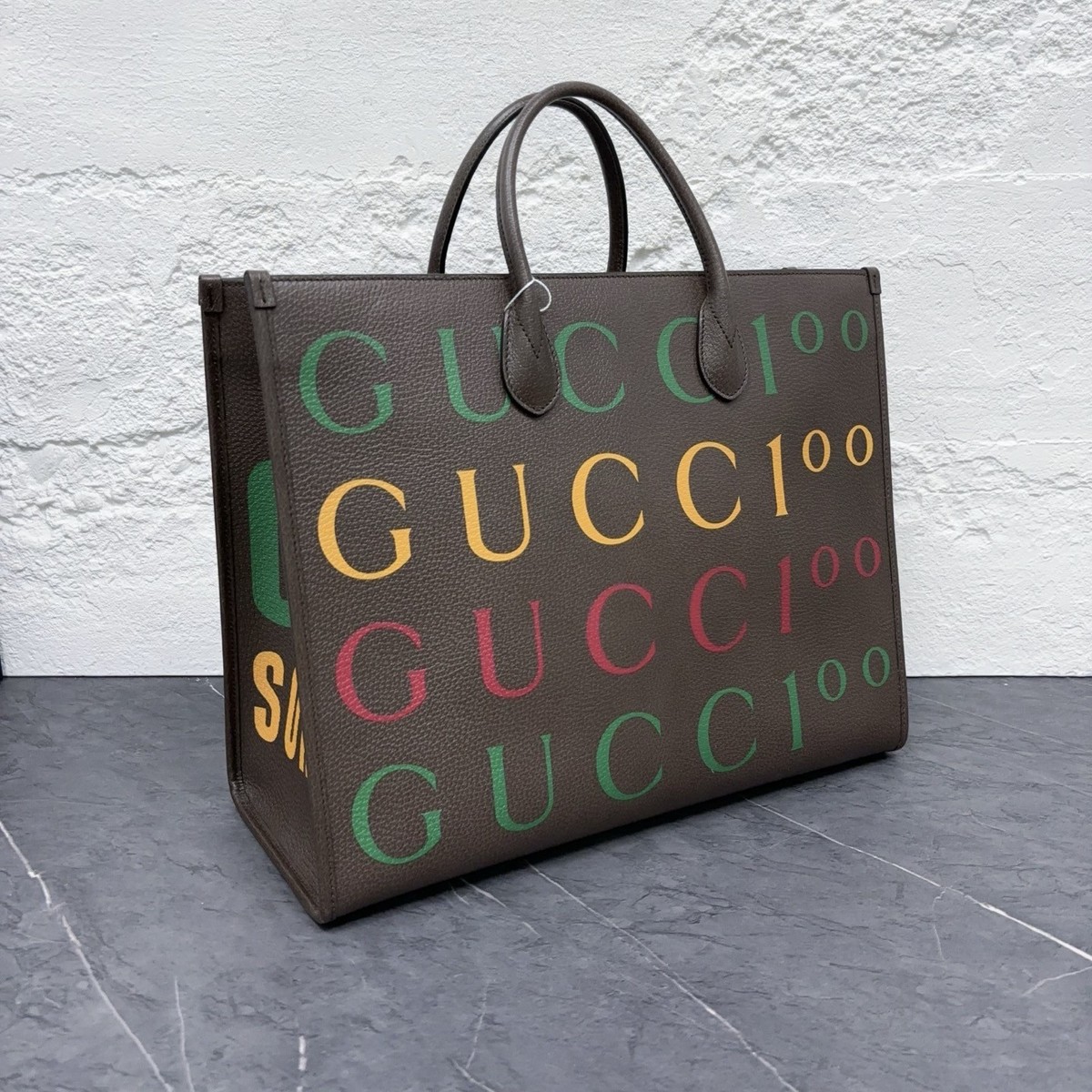 【大幅値下げ!】Gucci トートバッグ グ ロゴ柄　ヴィンテージ廃盤　男女兼用 大幅値下げ!】Gucci トートバッグ グ ロゴ柄 ヴィンテージ廃盤 男女
