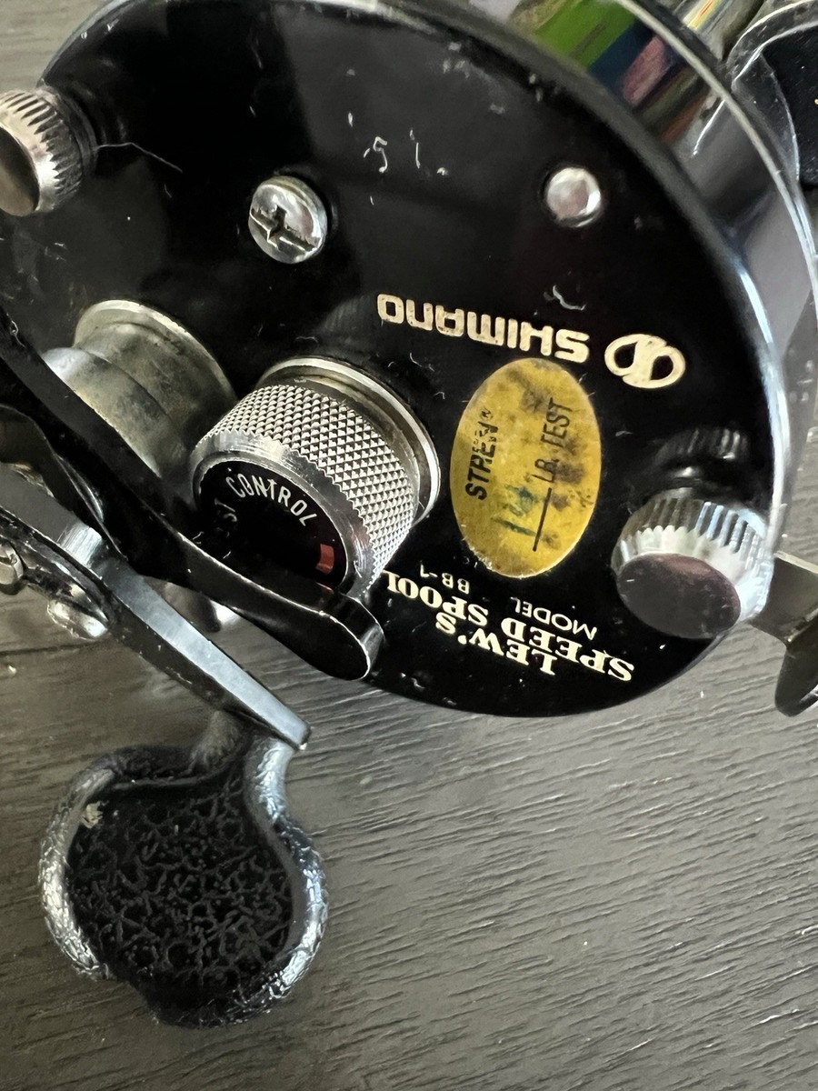 リール Lew's SHIMANO SPEED SPOOL BB-1 リール Lew's SHIMANO SPEED SPOOL BB-1 Vintage Lew's Speed Spool