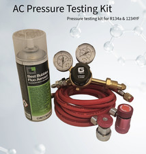 Air Con Leak Detection Uk 10Bar Nitrogen/Hydrogen Reg Kit R134a & 1234YF 