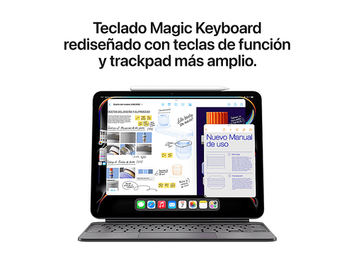 Apple iPad Pro (2024),1TB,Plata, 13", WiFi+CELL,Pantalla estándar,Chip M4, 10GPU - Imagen 8 de 10