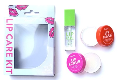 Bonjolie Lip Care Kit Lip Scrub Mask And Lip Oil