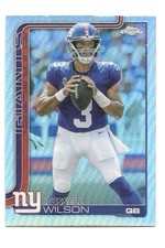 Topps Chrome 2025 Russell Wilson Refractor #229 New York Giants