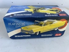 1956 Lincoln Premiere Convertible Sun Star #4642 Diecast 1:18 Presidential Black