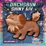 6IV Shiny  Dachsbun Legends ZA MEGA DIMENSION DLC (Pokemon Legends Z-A)