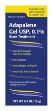Adapalene 0.1 Acne Treatment Gel - Paraben Free 0.5Oz