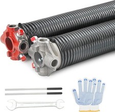 Garage Door Torsion Springs, Pair of 0.218 X 2 X 24Inch, Garage Door Springs....