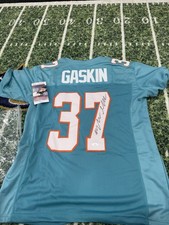 Myles Gaskin Signed Custom Jersey Miami Dolphins  JSA Certification 