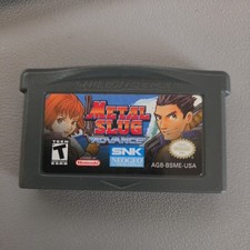 Near Mint Metal Slug Advance Nintendo Game Boy Advance GBA Authentic!