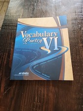 Abeka Vocabulary, Poetry VI  Fifth Edition - ...