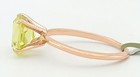 GENUINE 2.62 Cts PERIDOT SOLITAIRE RING 10k ROSE GOLD-Free Certificate Appraisal — photo 5