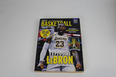 Beckett Basketball Card Price Guide 2021 28th Edition Book